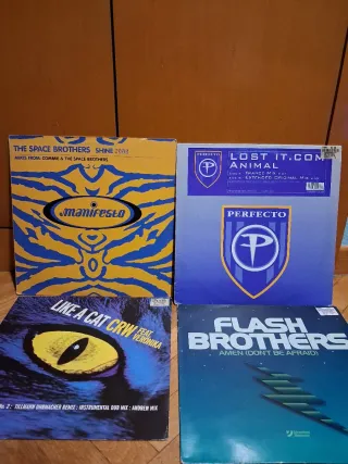 Lote 4 Vinilos Trance