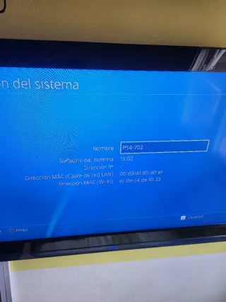 PS4 (PlayStation 4) Negra con Mando Modelo 500gb