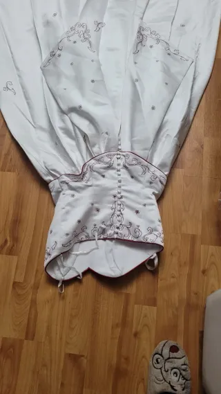 Vestido de Novia Palabra de Honor Bordado