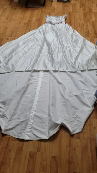 Vestido de Novia Palabra de Honor Bordado