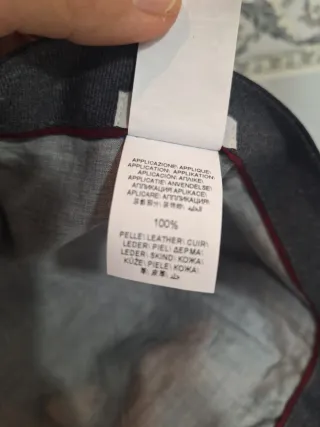 Berretto Brunello Cucinelli Blu Marina taglia M 56cm