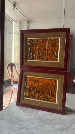 Conjunto de 2 cuadros decorativos