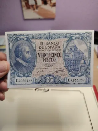 Fascimil 500 Pesetas 1935,25 de 1936,25 1940