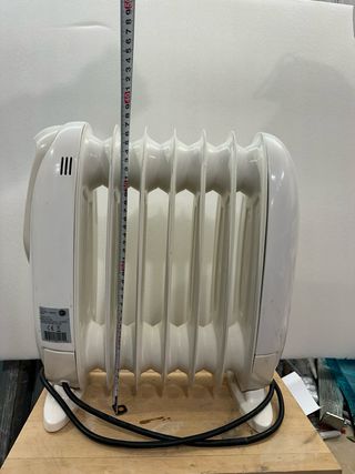 Calentador de aceite blanco