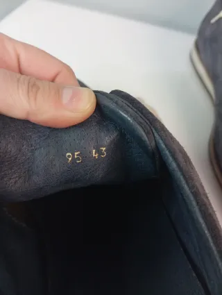 Zapatos Derby Martinelli Piel Serraje Talla 43