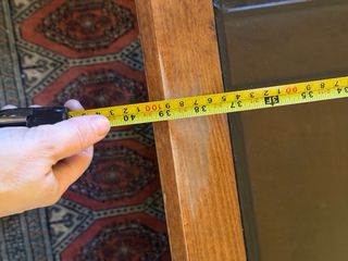 Mesa de centro madera y cristal