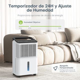 16L/día Deshumidificador Modo AUTO Silencioso