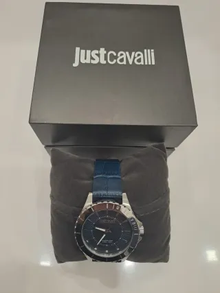 Orologio Just Cavalli Blu e Argento