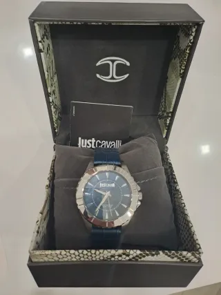 Orologio Just Cavalli Blu e Argento