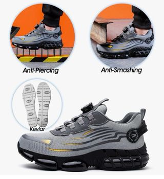 Zapatos de seguridad punta de acero