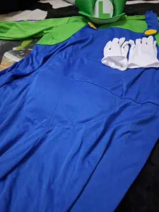 Disfraz Luigi Talla Única Leer bien anuncio