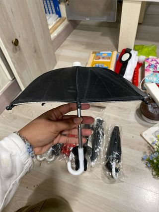 6 Mini Paraguas para Celular Nuevos