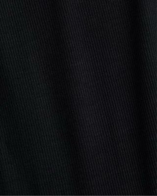 Pantalón H&M Premamá Punto Canalé Negro