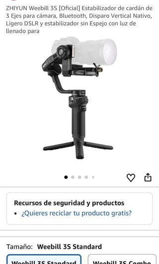 Stabilizzatore ZHIYUN Weebill 3S