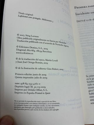 La reina en el palacio de las corrientes de air...