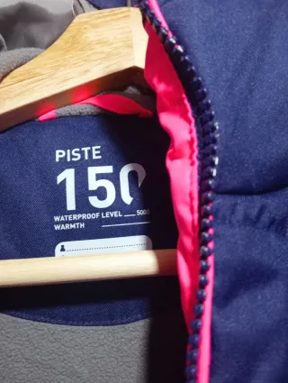 Conjunto esquí niña 8 años