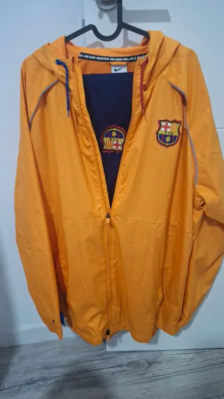 Chándal FC Barcelona Nike Naranja y Azul