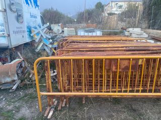 Vallas de ayuntamiento para corte de calles