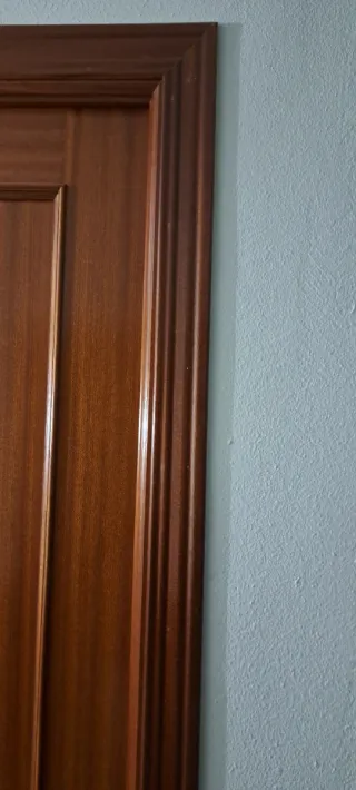 Puerta de madera interior