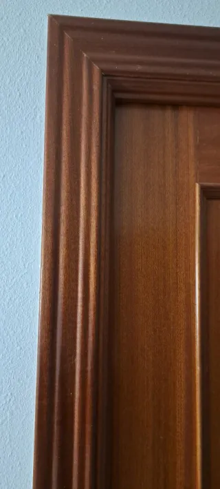 Puerta de madera interior