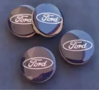 4 Tapas de Cubo Ford 54mm