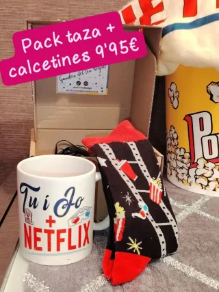 Pack Taza + Calcetines en cajita regalo