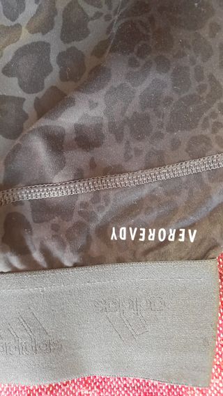 Mallas Adidas Negras Estampadas