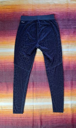 Mallas Adidas Negras Estampadas