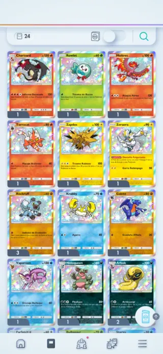 Colección Cartas Pokémon Pocket negociable