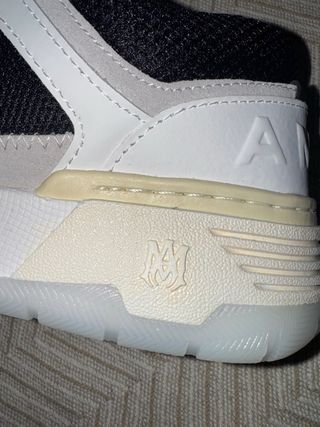 AMIRI Shoes MA-1 Alabastro Negro y Blanco Size 41