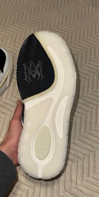 AMIRI Shoes MA-1 Alabastro Negro y Blanco Size 41