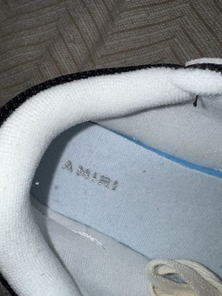 AMIRI Shoes MA-1 Alabastro Negro y Blanco Size 41