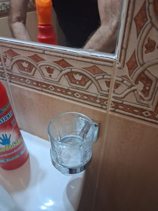 Portarrollos de papel higiénico plateado