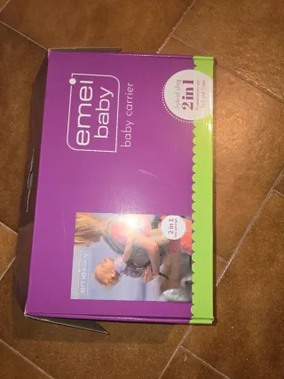 Mochila Portabebés EmeiBaby 2 en 1