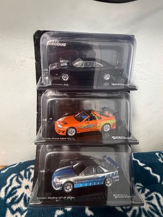 Pack coches fast and furious 1/43 nuevos