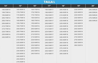 Cadenas Nieve Easy Sock Talla L