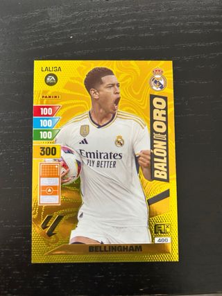 Bellingham Balón de Oro Adrenalyn 23/24 + Firma