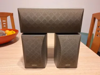 DENON altavoces(3 unidades)gran calidad de sonido
