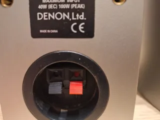 DENON altavoces(3 unidades)gran calidad de sonido