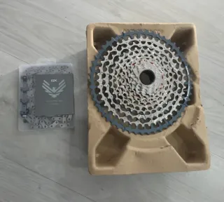 Cassete e corrente Sram GX T-Type 12v