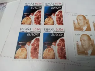 Sellos España a 70 % de valor facial.