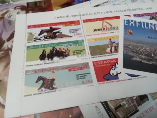 Sellos España a 70 % de valor facial.