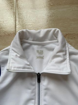 Nike Vintage Track Jacket Full Zip White Size L