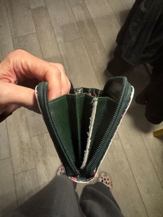 Portafoglio donna gufo colorato