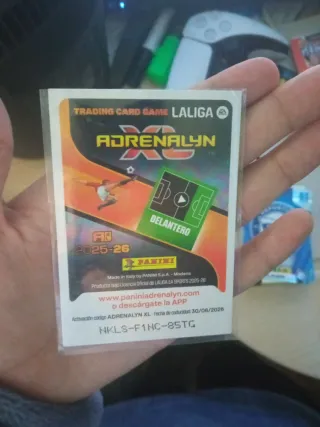 Carta Panini Julián Álvarez Balón de Oro