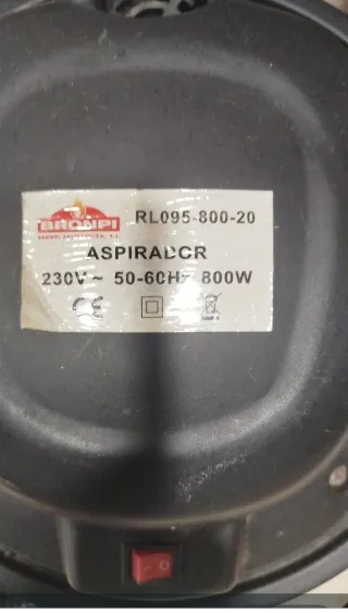 Aspiradora de cenizas BRONPI