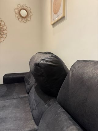 Sofá Chaiselongue Negro