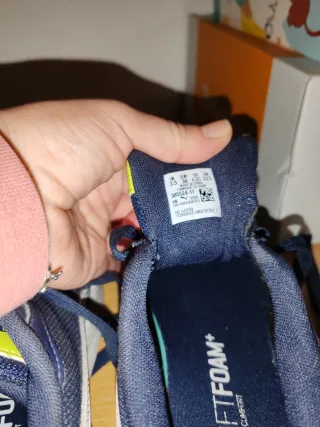 Zapatillas Puma Azul y Amarillo Talla 36