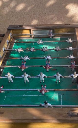 Futbolín Valenciano de Madera, antiguo años 90