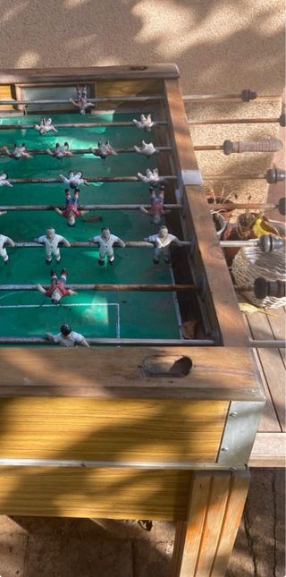 Futbolín Valenciano de Madera, antiguo años 90